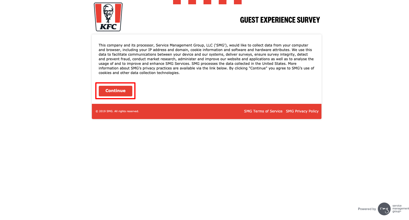 YourKFC Customer Satisfaction Survey