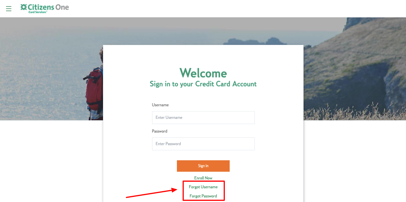 citizensone.com/creditcard - Citizens One MasterCard Online Account